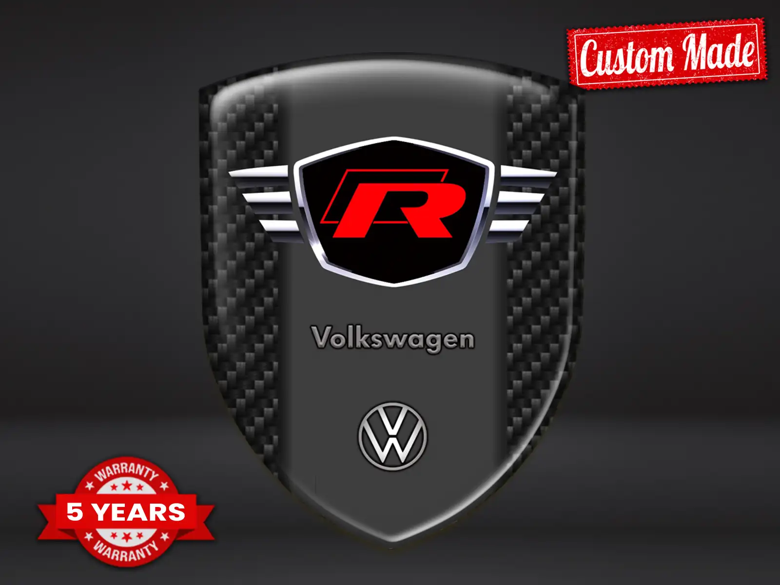VW Decalcomanie Auto su Misura Resistenti Pregiate Pro